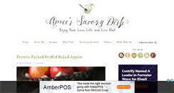 Desktop Screenshot of ameessavorydish.com